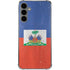 Haitian Flag Distressed Galaxy S24 Plus Clear Case